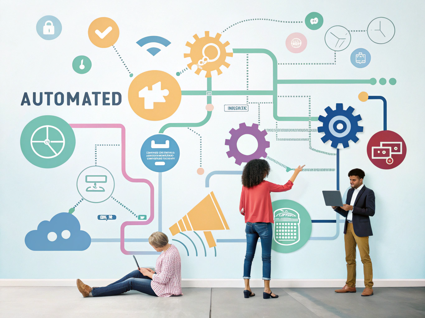 Digital Marketing Engine Visualization